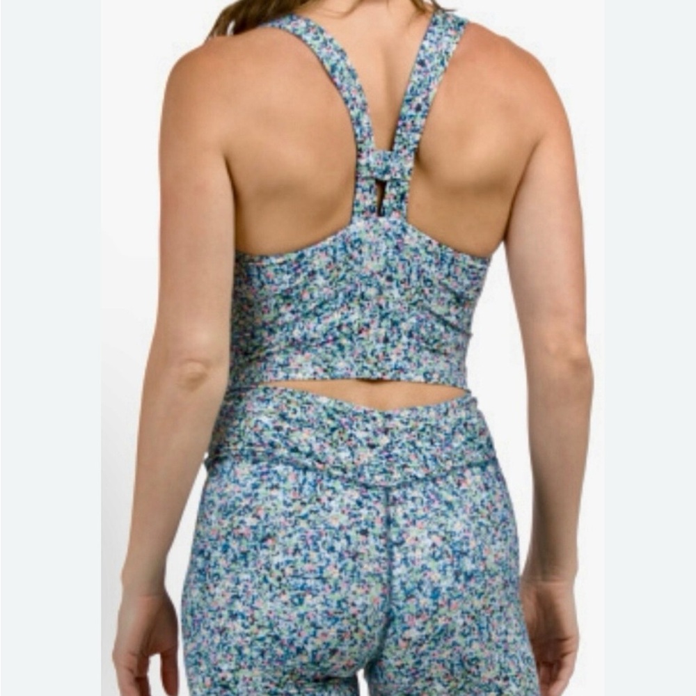 Sage Collective Matching Activewear Set | Small | Sports Bra and Biker Shorts